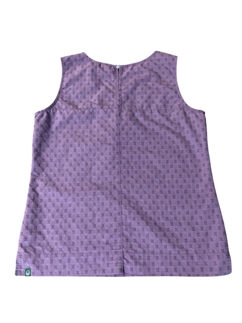White Sierra Womens Purple Sleeveless Textured Tank Top Size Large Used Outdoor - Picture 3 of 12
